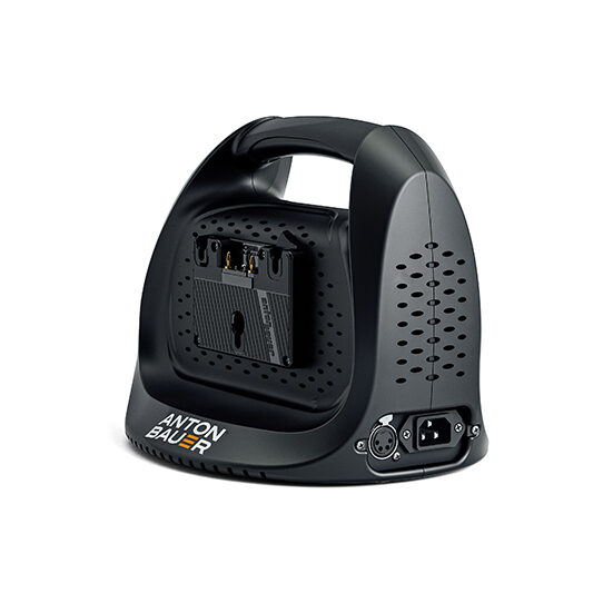 Performance Dual Gold Mount Charger - back