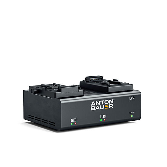 LP2 Dual V-Mount Charger - front