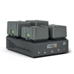 LP4 B-Mount Charger - batteries mounted
