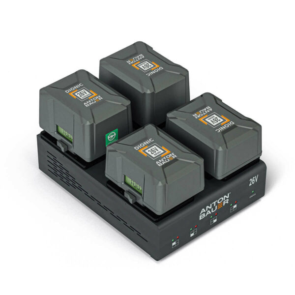 LP4 B-Mount Charger - top