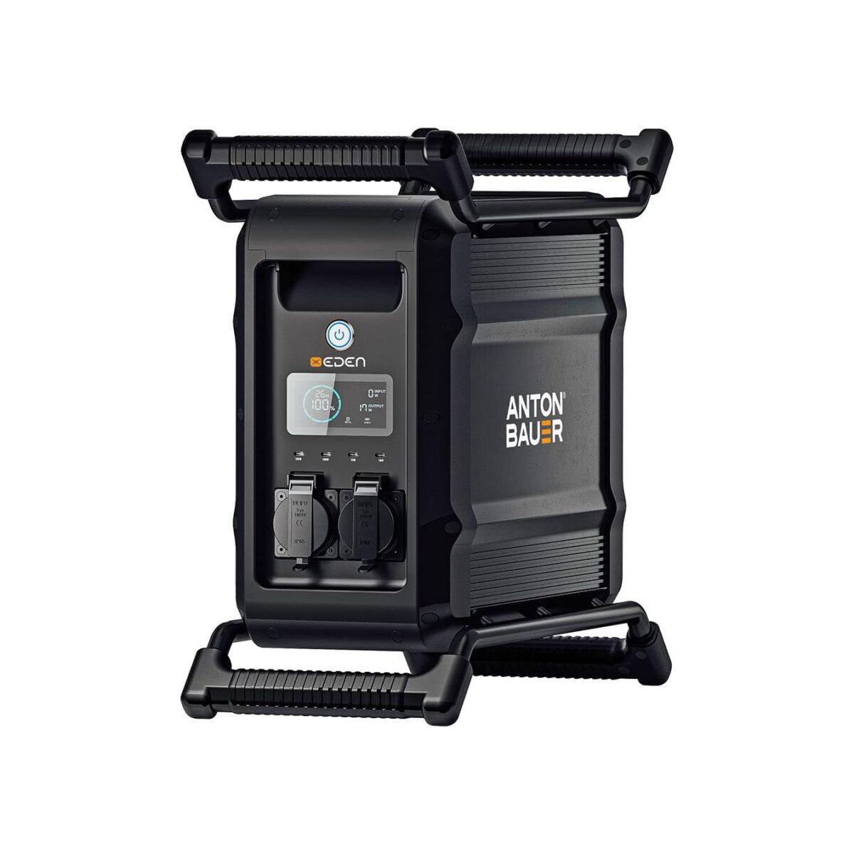 EDEN - 2.5kWh mobile power station designed for film, TV, and outdoor industries (front)