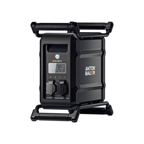 EDEN - 2.5kWh mobile power station designed for film, TV, and outdoor industries (front)