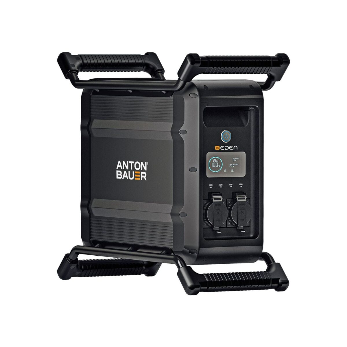 EDEN - 2.5kWh mobile power station designed for film, TV, and outdoor industries (front)