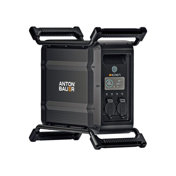 EDEN - 2.5kWh mobile power station designed for film, TV, and outdoor industries (side view)