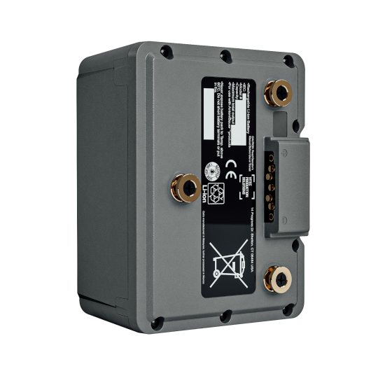 Dionic 26V 98Wh Gold Mount Battery - back